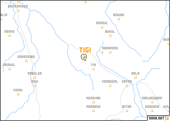 map of Tigi