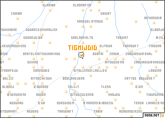 map of Tigmi Jdid