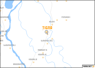 map of Tigna