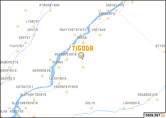 map of Tigoda