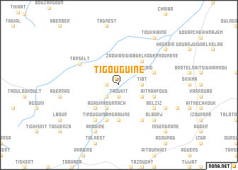 map of Tigouguine