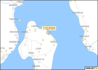 map of Tigpan