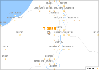 map of Tigres