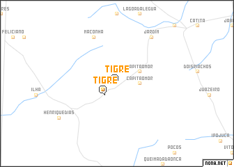 map of Tigre