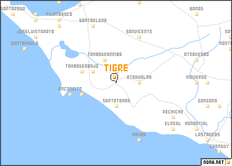 map of Tigre