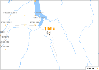 map of Tigre