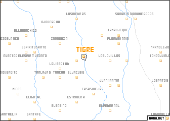 map of Tigre