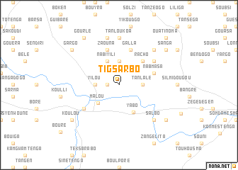 map of Tigsarbo