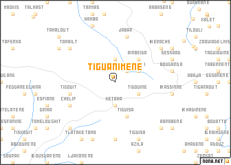 map of Tiguanimene