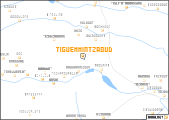 map of Tiguemmi nʼTzaoud