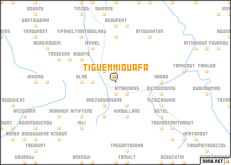 map of Tiguemmi Ouafa