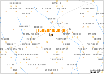 map of Tiguemmi Oumrar