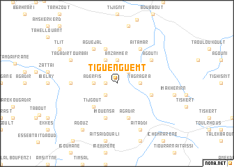 map of Tiguenguemt