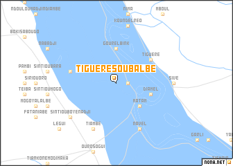 map of Tiguéré Soubalbé