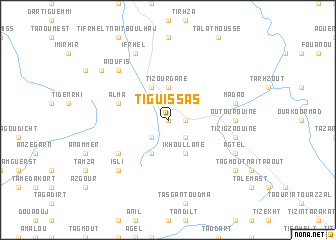 map of Tiguissas