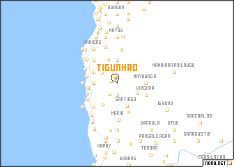 map of Tigunhao