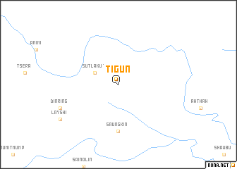 map of Tigun