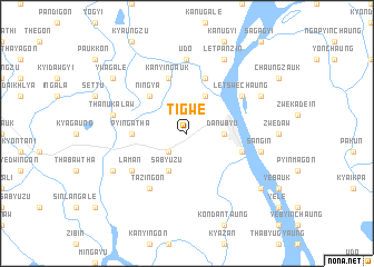 map of Tigwe