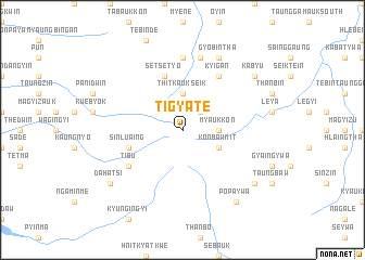 map of Tigyate