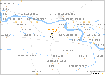 map of Tigy