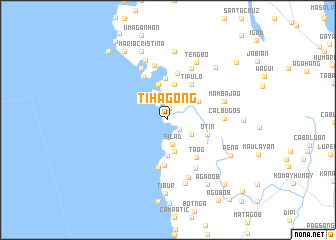 map of Tihagong