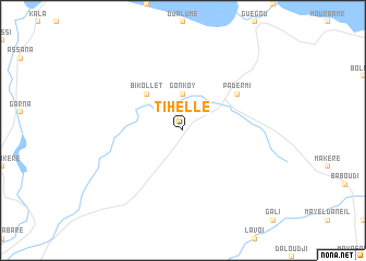 map of Tihellé