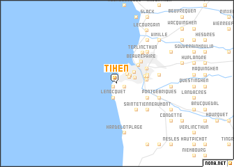 map of Tihen