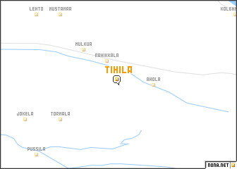 map of Tihilä