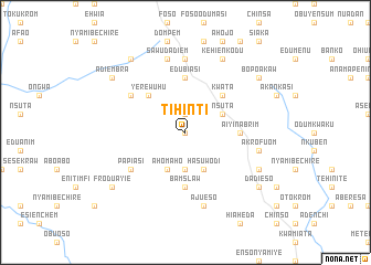 map of Tihinti