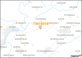 map of Tihitanya