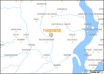 map of Tihomane