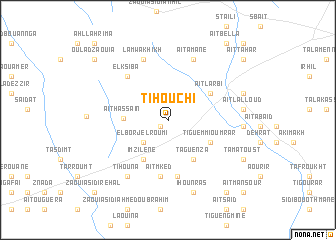 map of Tihouchi