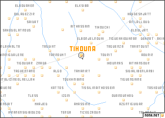 map of Tihouna