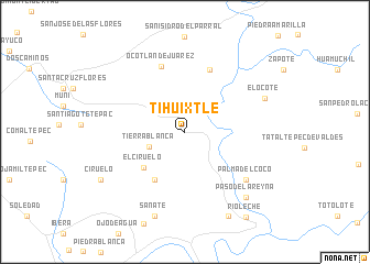 map of Tihuixtle