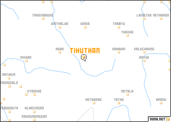 map of Tihuthan