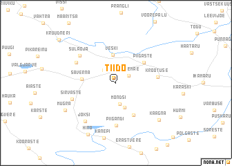 map of Tiido