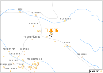 map of Tī Jeng