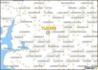 map of Tijeras