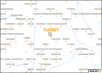 map of Tijgout