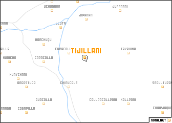 map of Tijillani