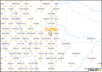 map of Tijingi