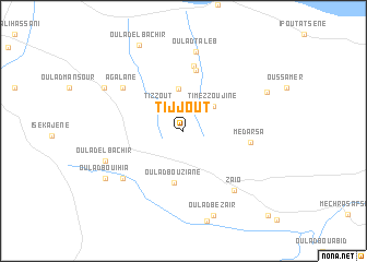 map of Tijjout