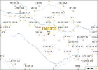 map of Tijrata