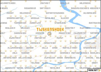 map of Tijskenshoek