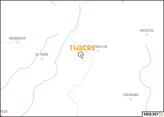 map of Tijucas