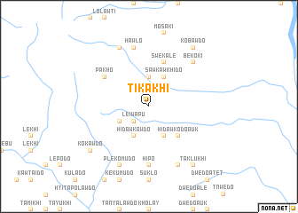 map of Tikakhi