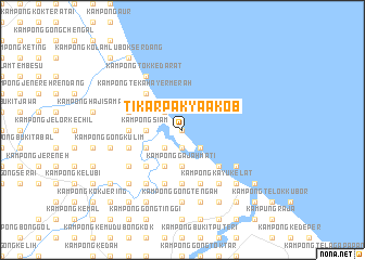 map of Tikar Pak Ya\