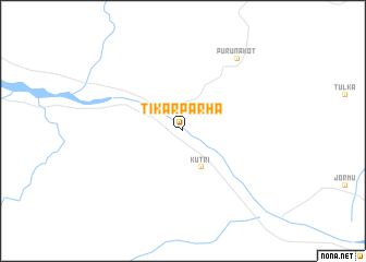 map of Tikarparha