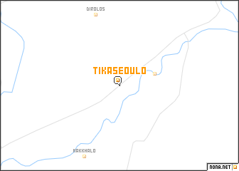 map of Tikaseoulo