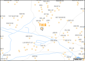 map of Tika